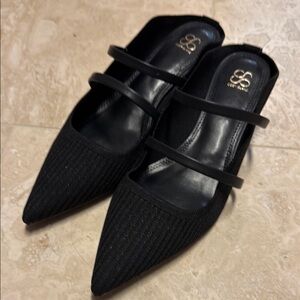 New Cozy Island Heels Elegant Black Women's Shoes size 9
